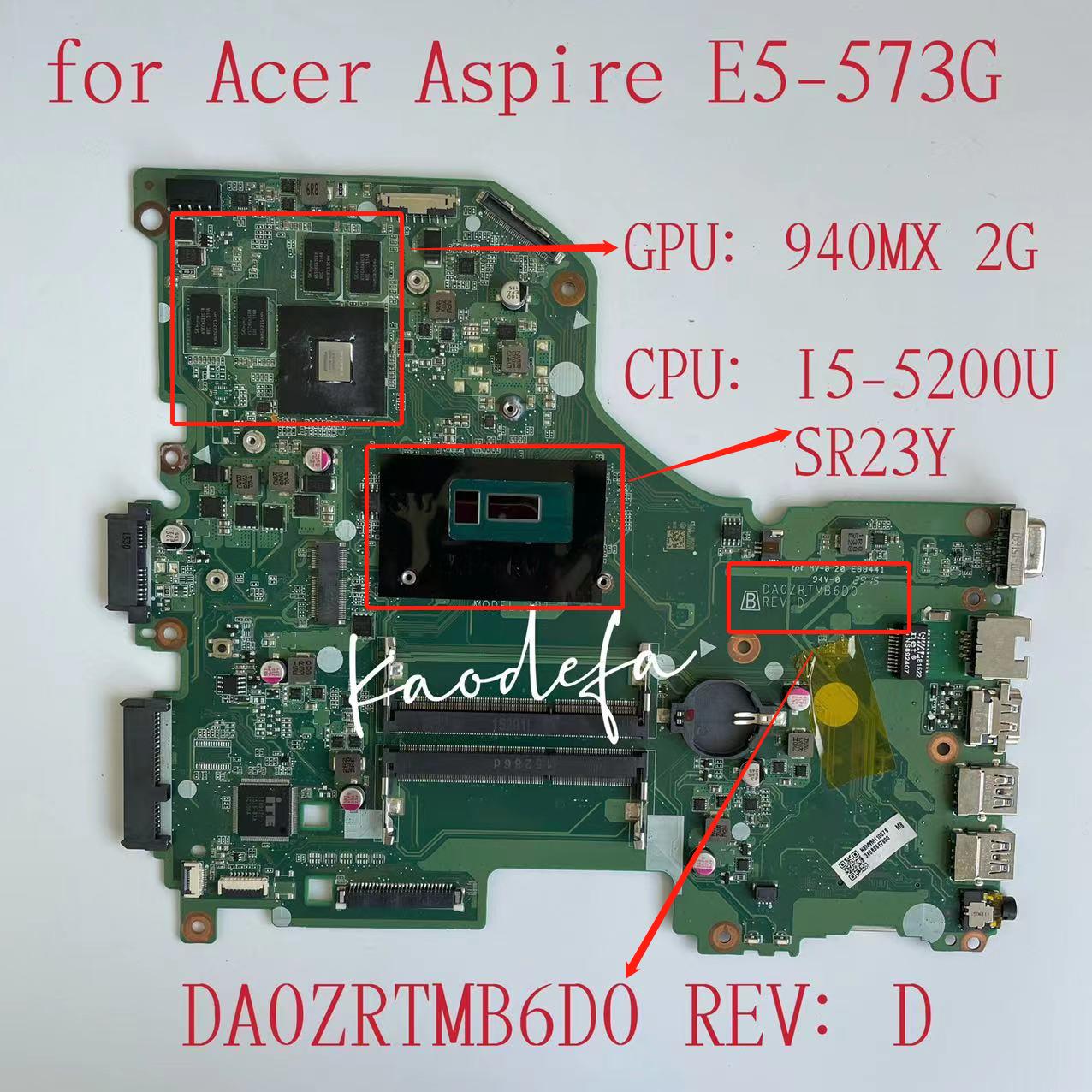 DA0ZRTMB6D0 Acer Aspire E5-573 E5-573G Ʈ  ..